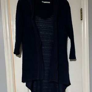 Maurices Deep Blue Cardigan Sweater